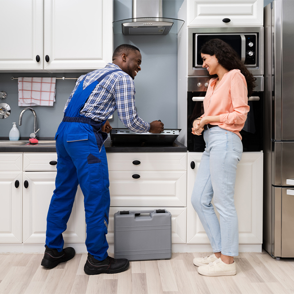 can you provide an estimate for cooktop repair before beginning any work in Caldwell Kansas